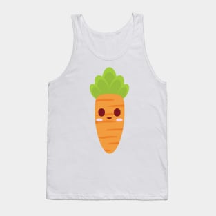 Cute Blushing Carrot Tank Top